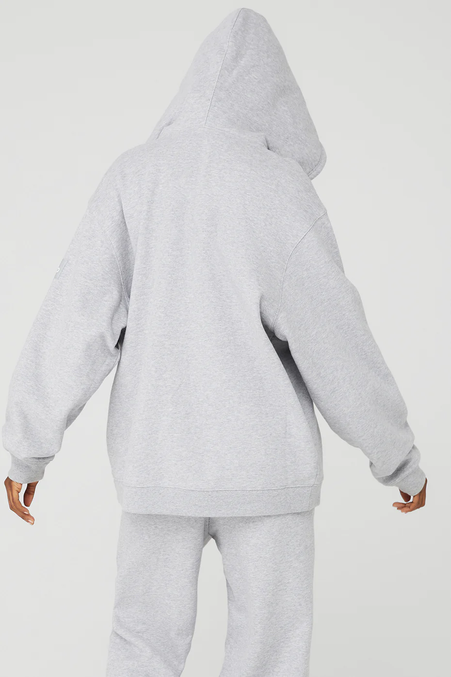 Renown Heavy Weight Full Zip Hoodie - Athletic Heather Grey