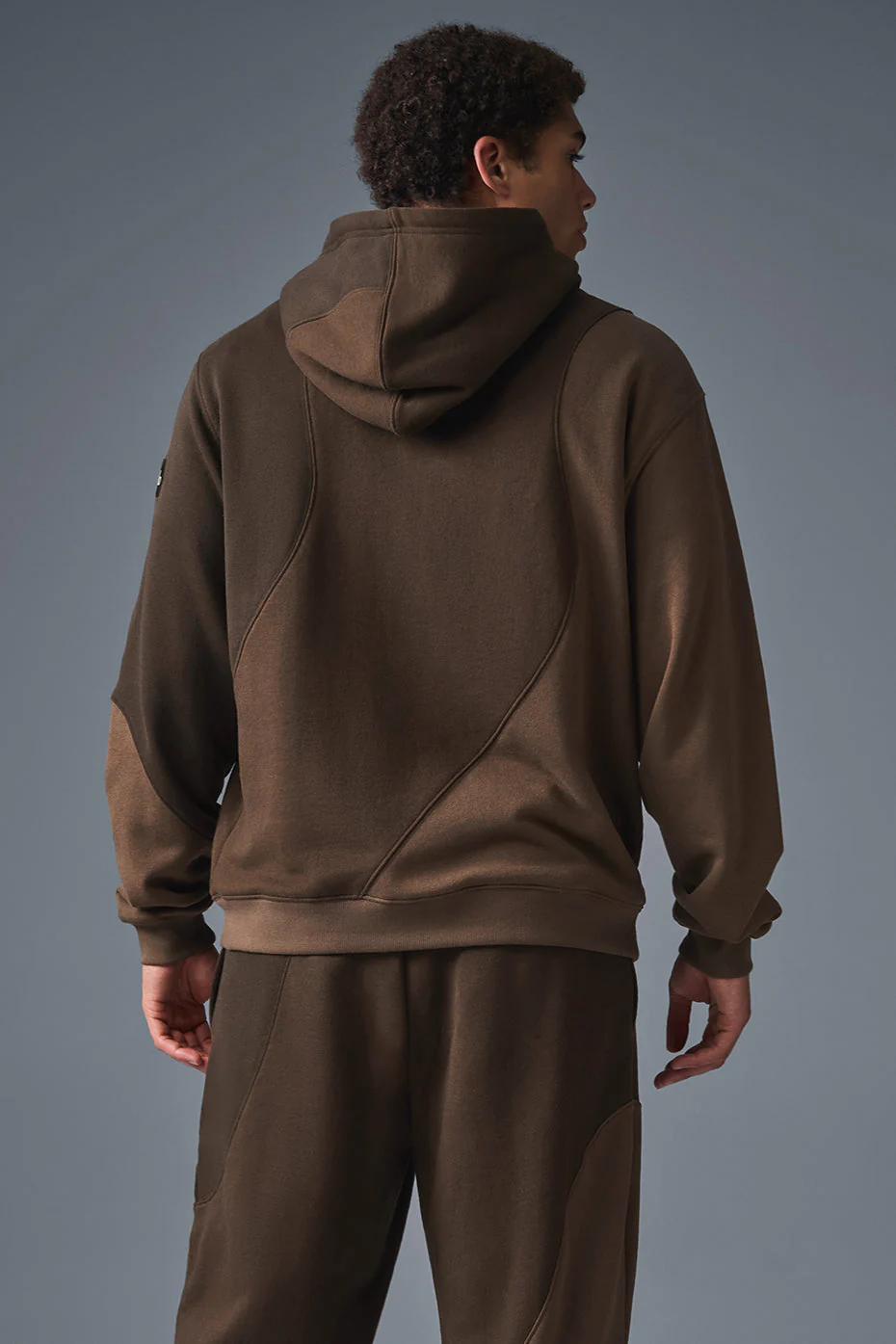 Make Waves Hoodie - Espresso Tonal