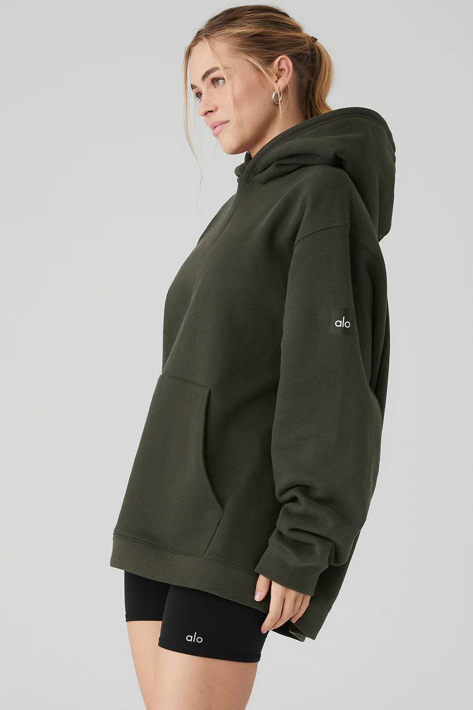 Renown Heavy Weight Hoodie - Stealth Green