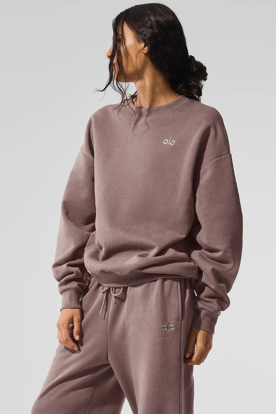Accolade Crew Neck Pullover - Mushroom
