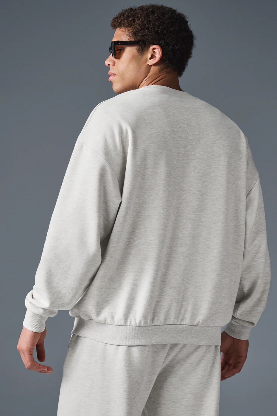 Accolade Crew Neck Pullover - White Heather