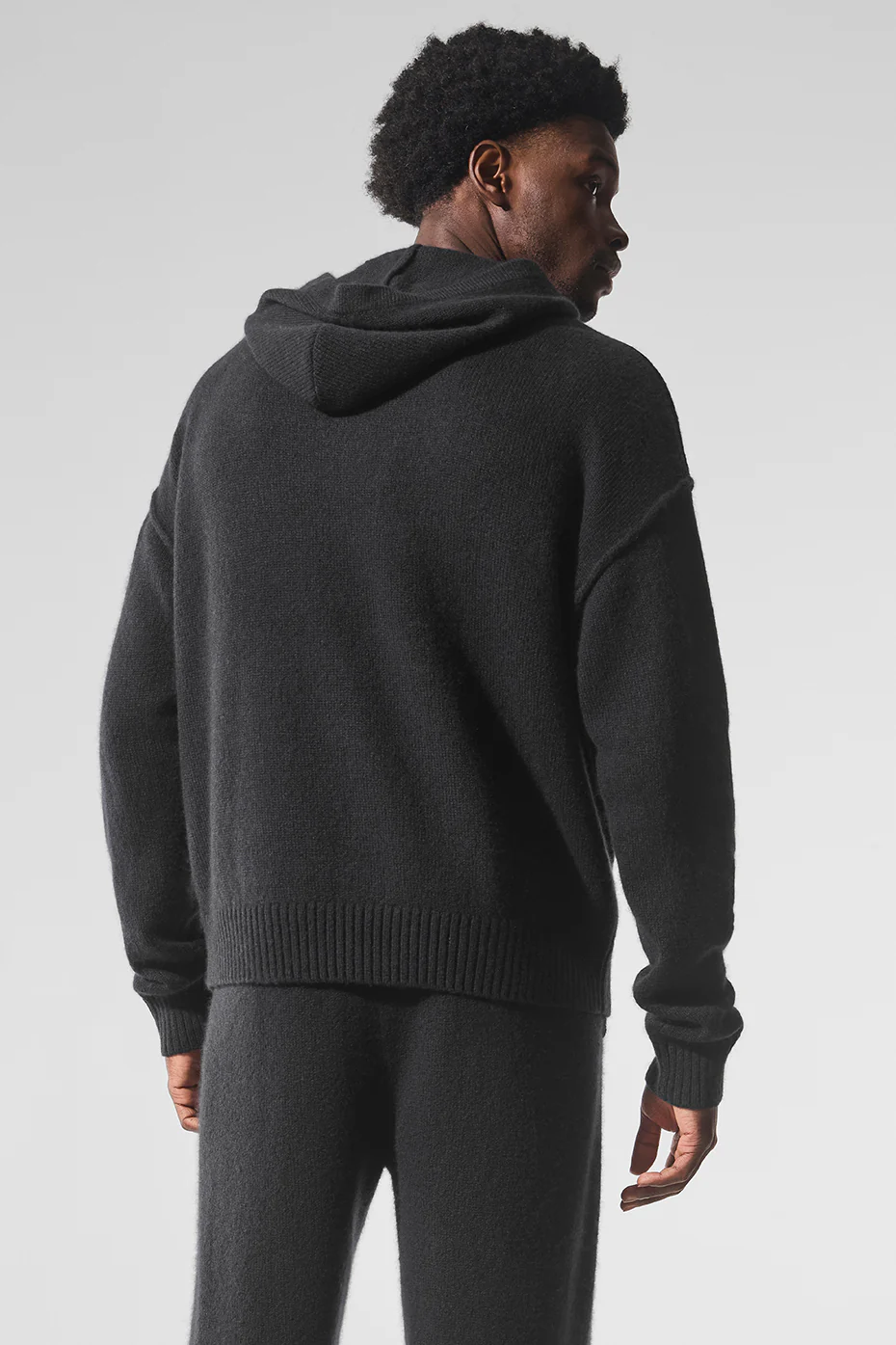 New Class Cashmere Hoodie - Black