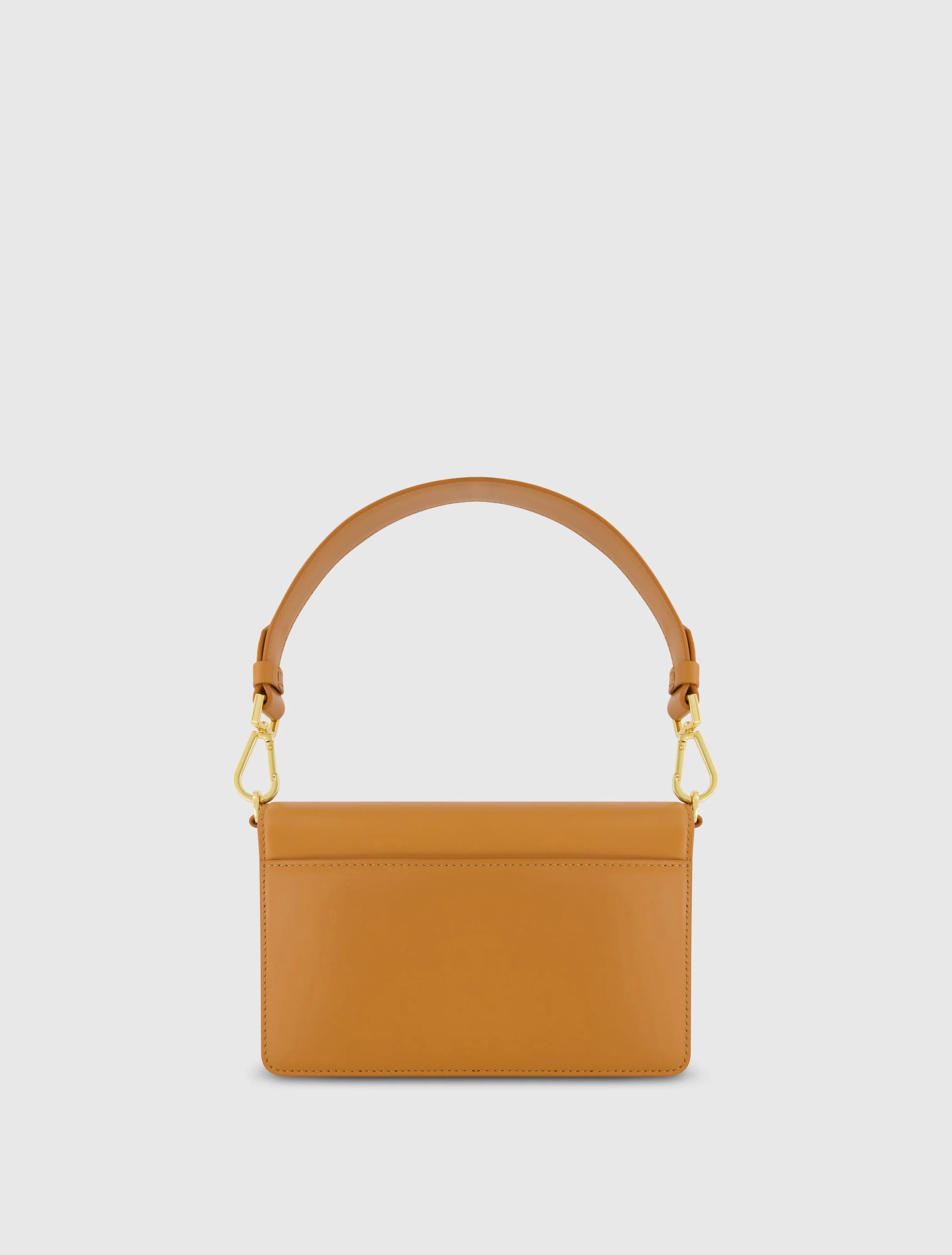 Mini Leather Shoulder Handbag With Gold Hardware - FINAL SALE