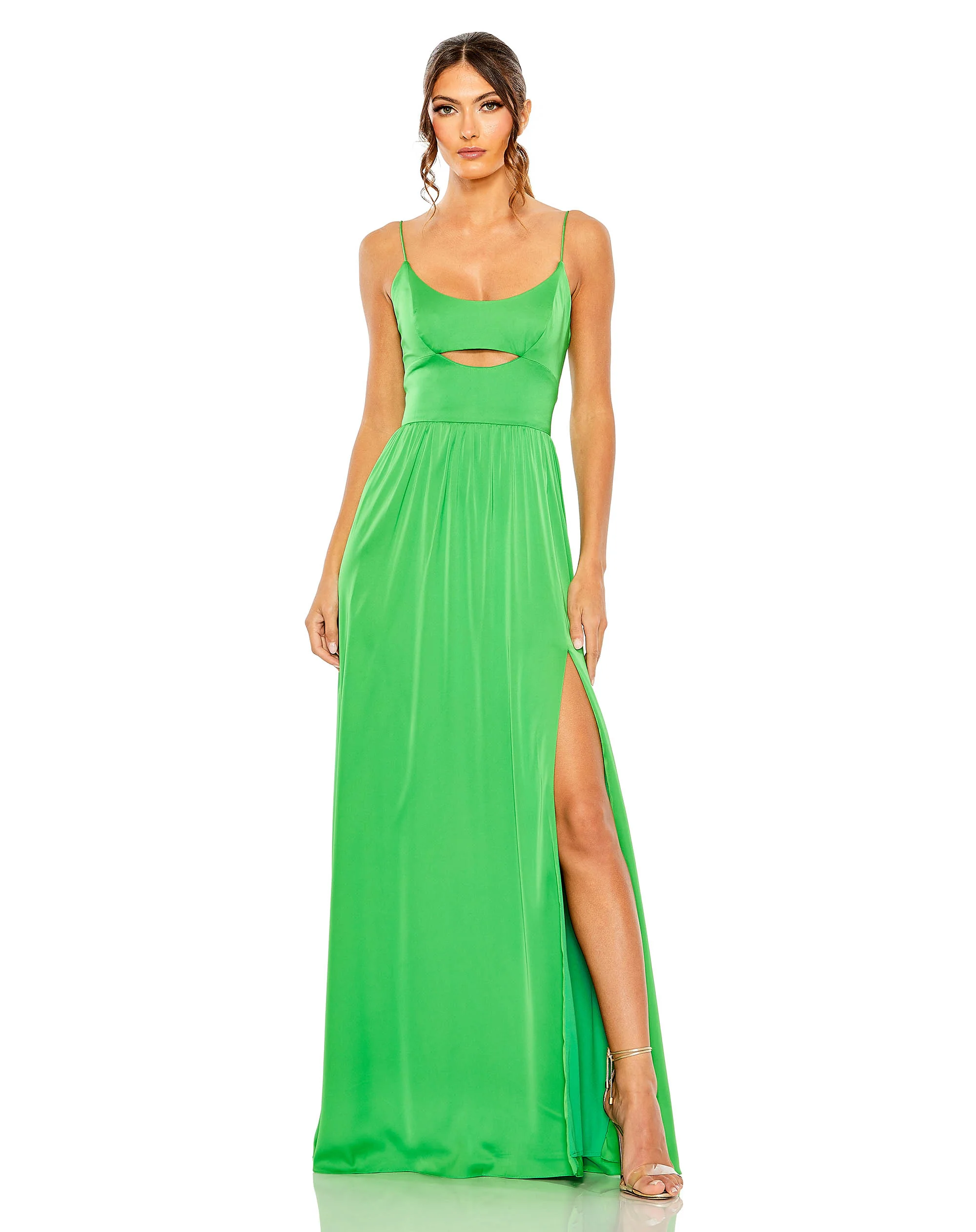 Sleeveless Keyhole A Line Gown | Sample | Sz. 2