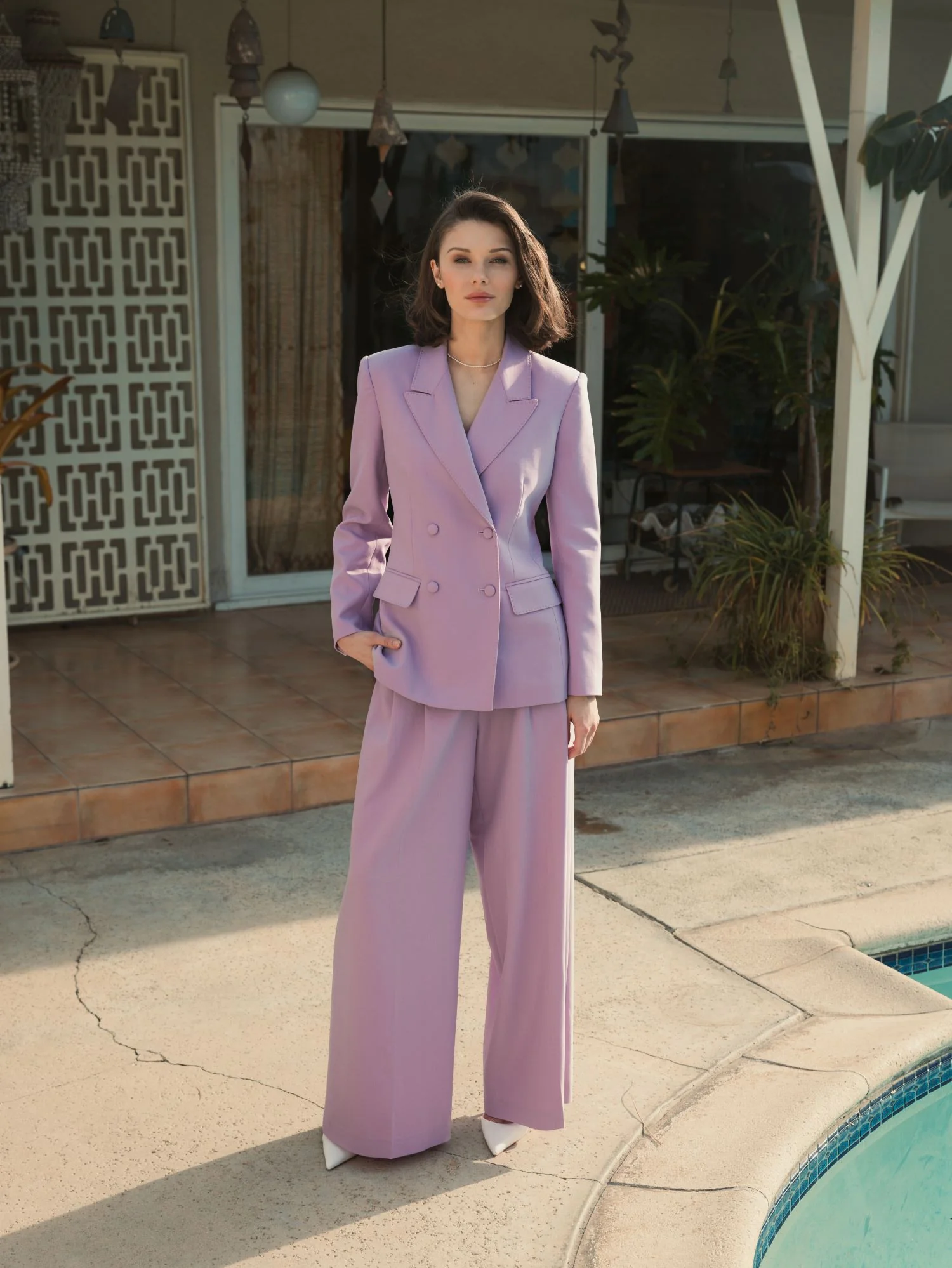 The MACkenzie Wide Leg Trouser - FINAL SALE