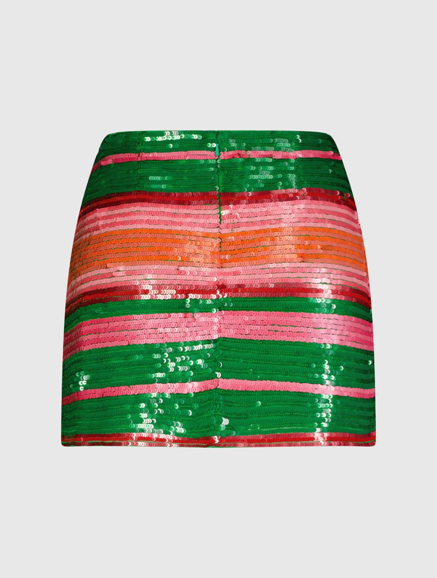 Sequin Striped Mini Skirt - FINAL SALE