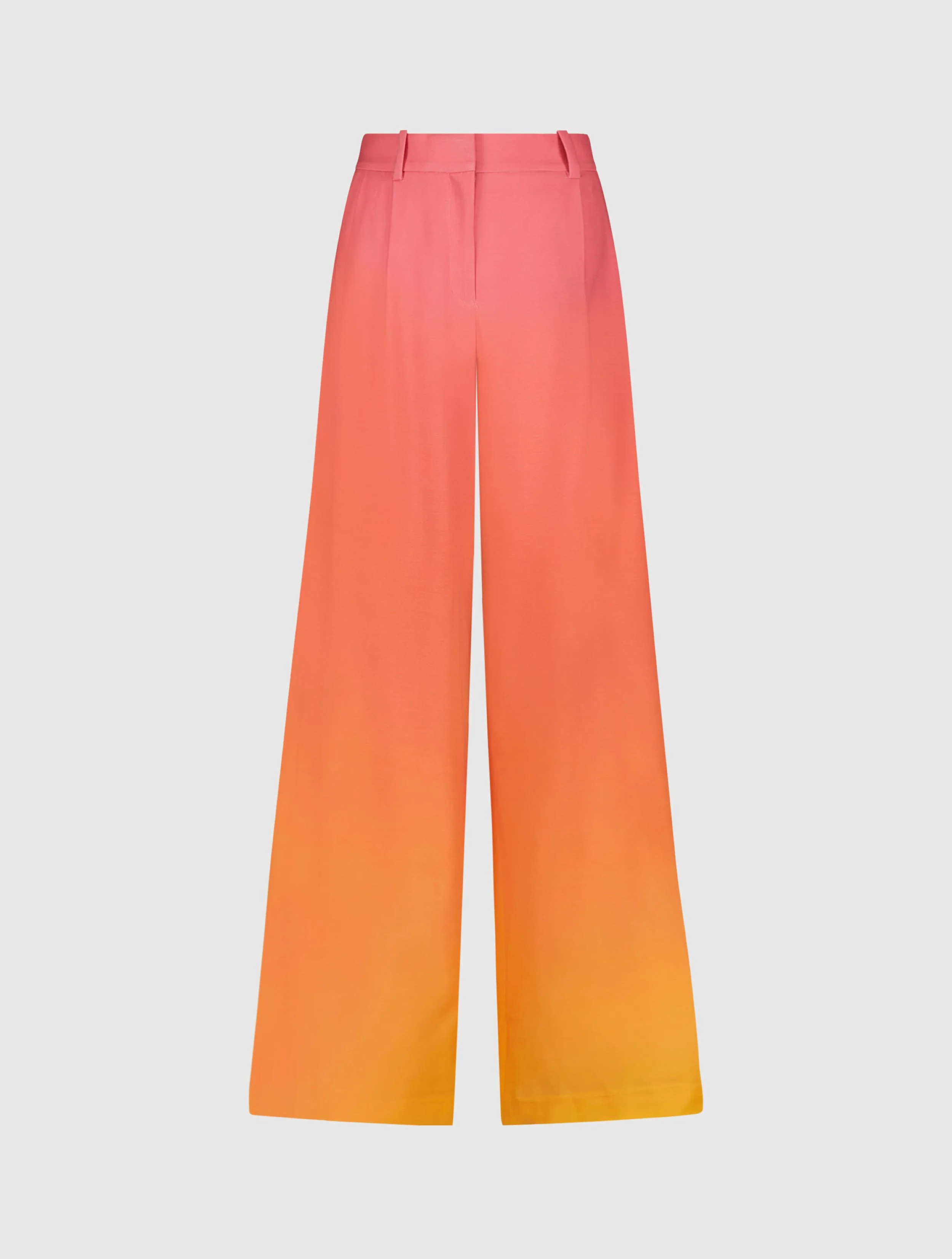 Ombre Crepe Wide Leg Trouser Pant - FINAL SALE