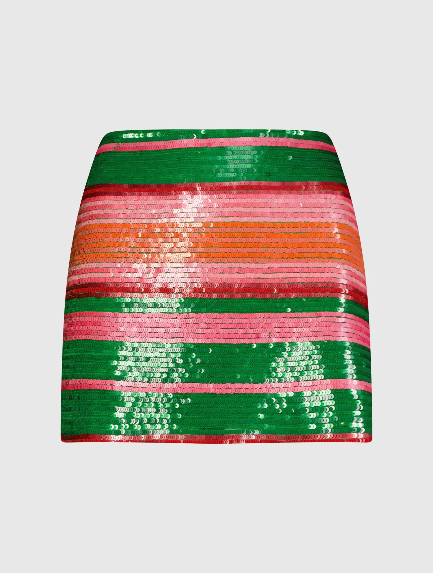Sequin Striped Mini Skirt - FINAL SALE