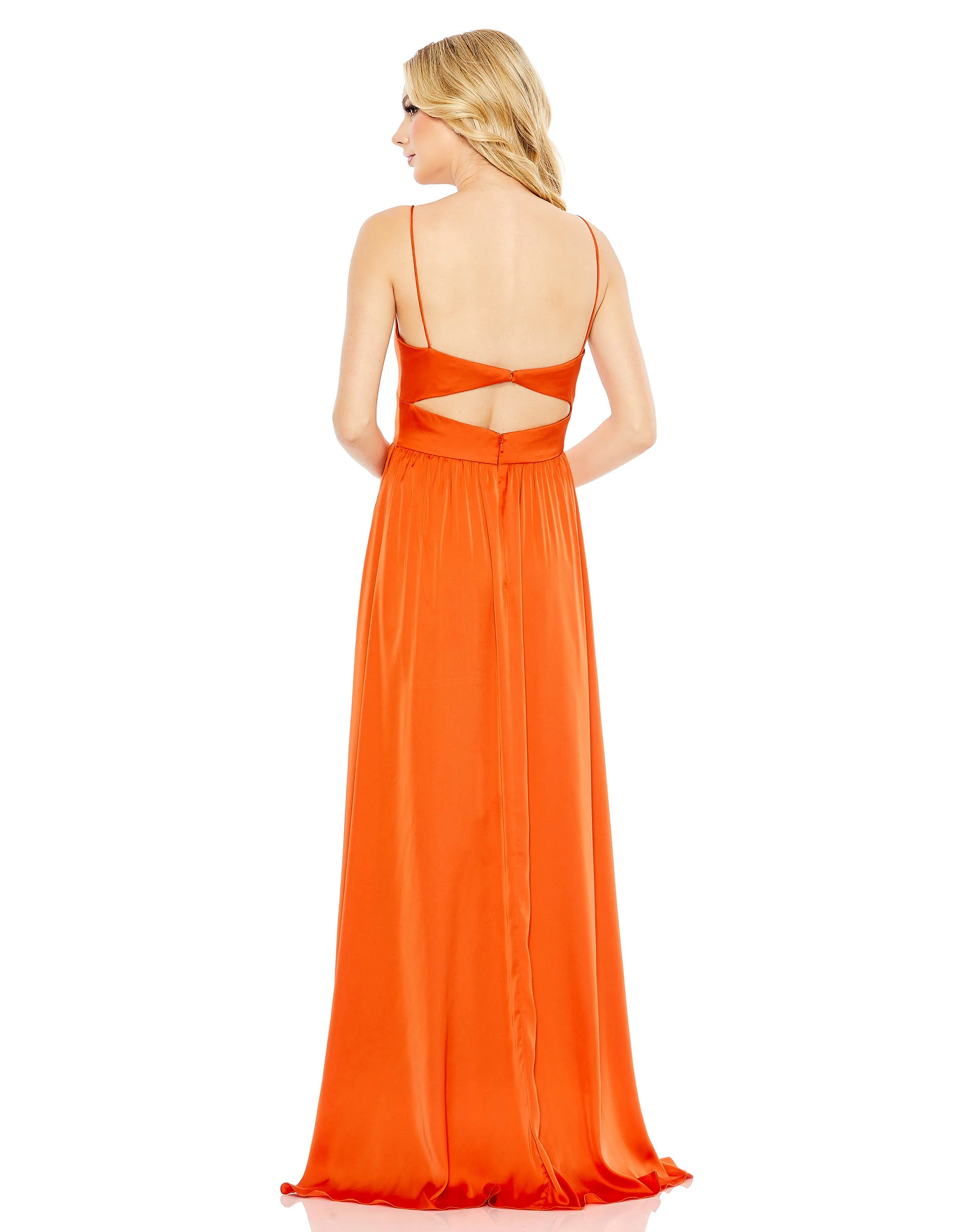 Sleeveless Keyhole A Line Gown | Sample | Sz. 2
