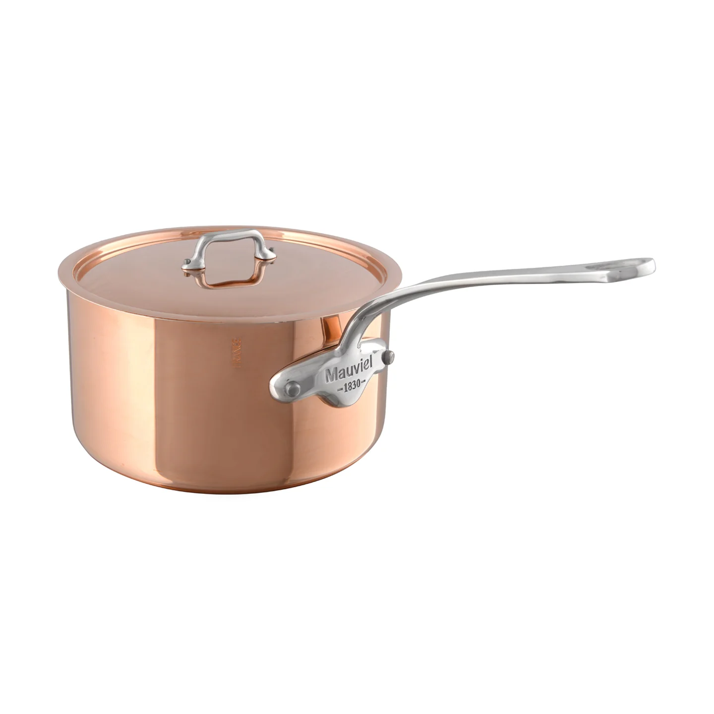 Mauviel M'150S 10 Piece Cookware Set with Copper Lids
