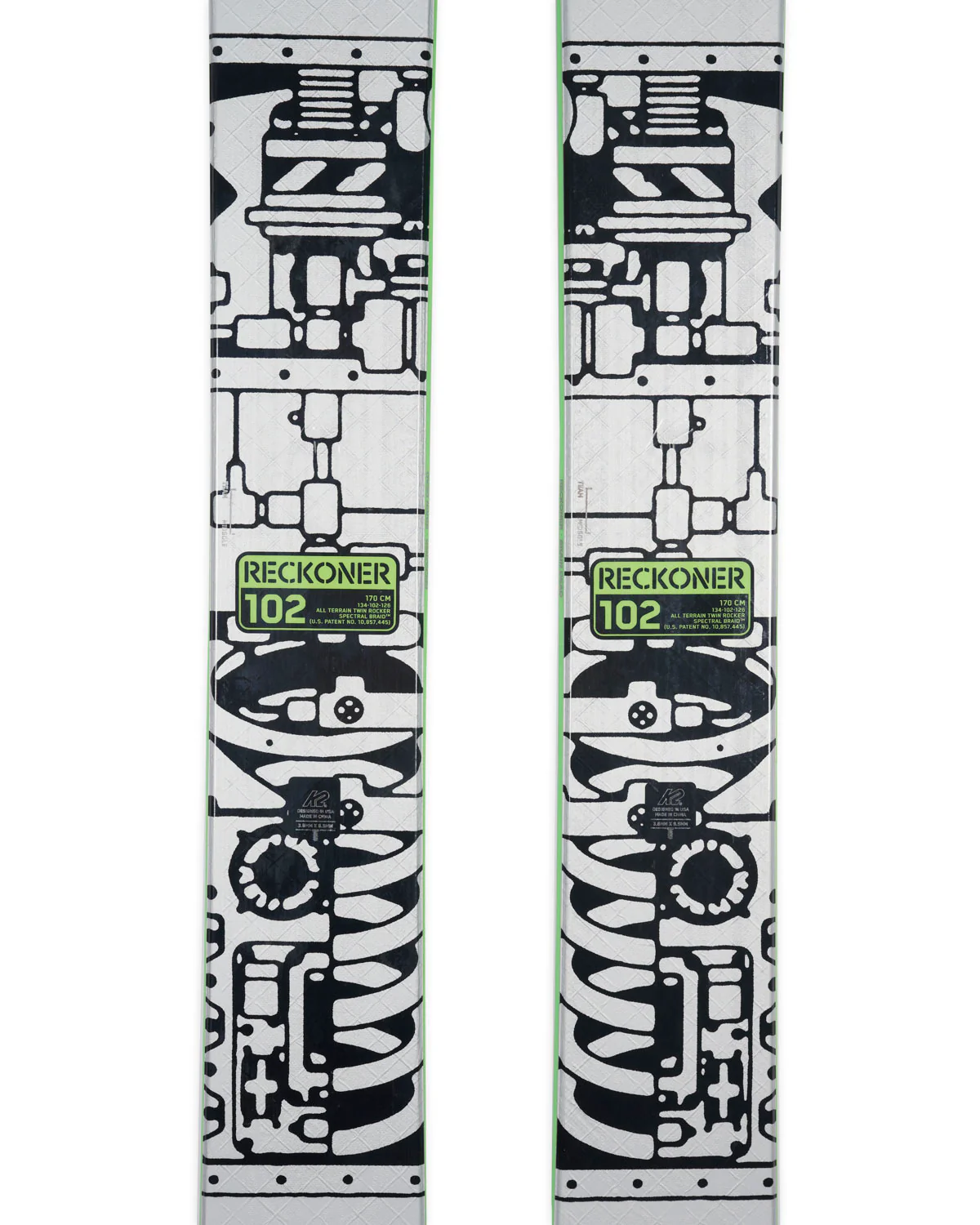 Brain Dead x K2 Bio-Technical Reckoner 102 - Steel