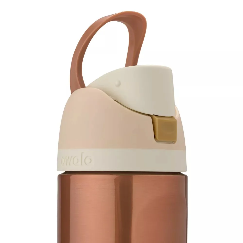 Owala Special Edition 24oz Stainless Steel Insulated FreeSip Water Bottle - Hearth & Hand™ with Magnolia - Metallic Gold