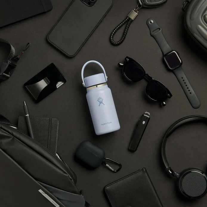 6.7 oz of tiny sips in a mini Hydro Flask Micro Hydro