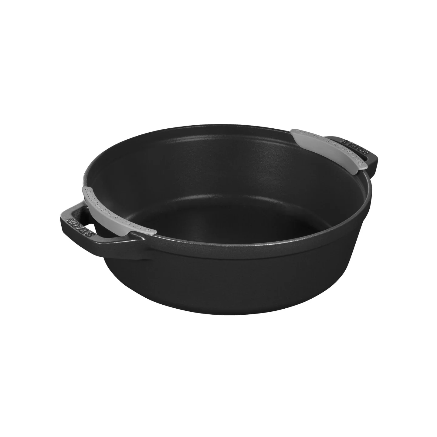 Staub Stackable 3 Piece Pot Set / Black