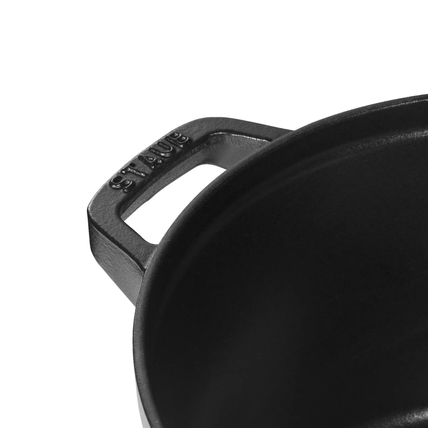 Staub Stackable 3 Piece Pot Set / Black