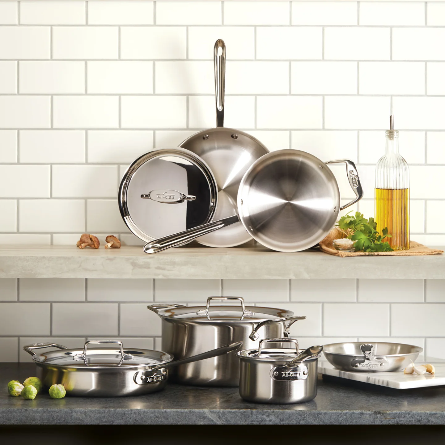All-Clad d5 6 Piece Cookware Set