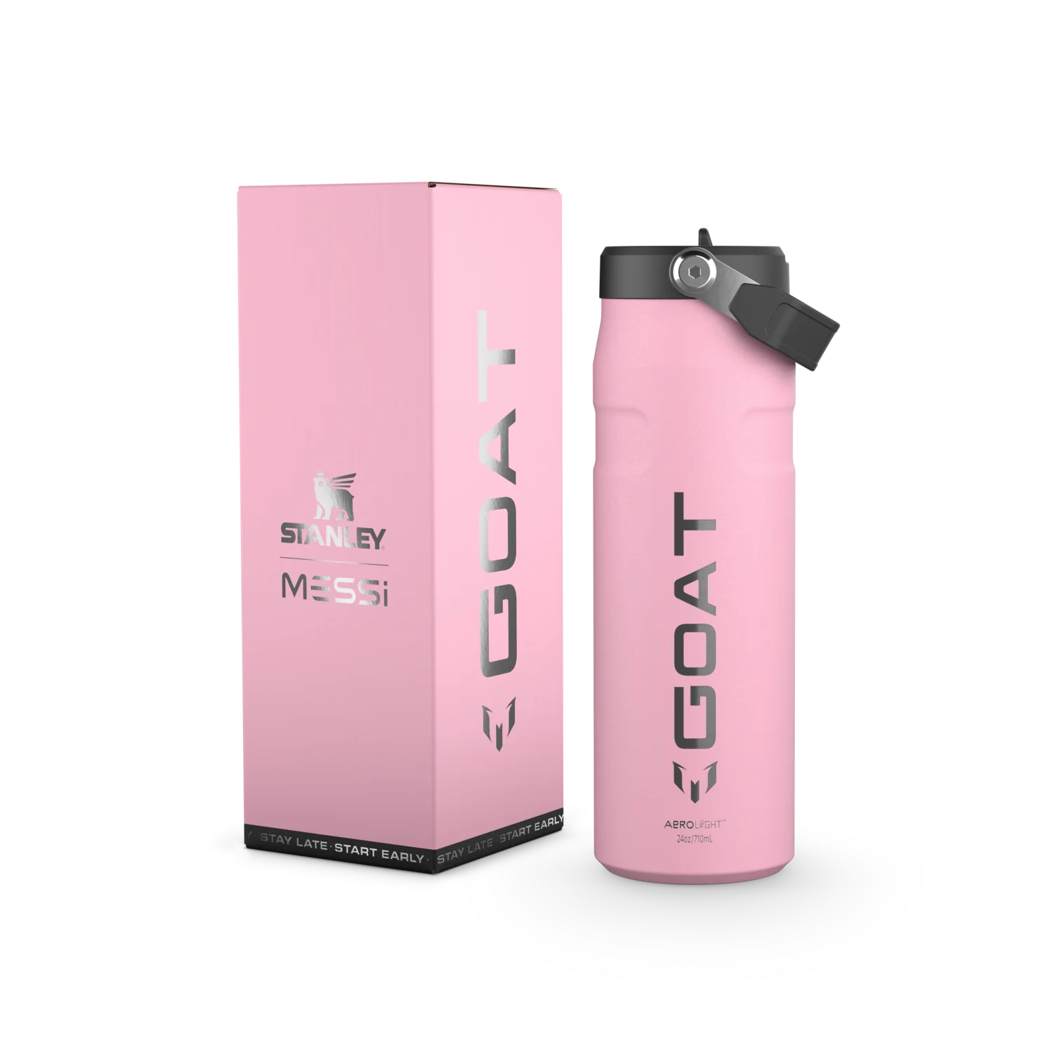 The Messi x Stanley IceFlow™ Flip Straw 2.0 Bottle | 24 OZ