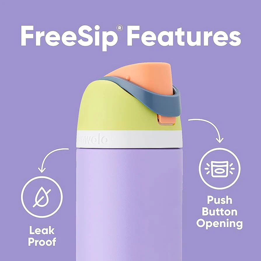 Owala FreeSip 24oz Bottle - Purpley