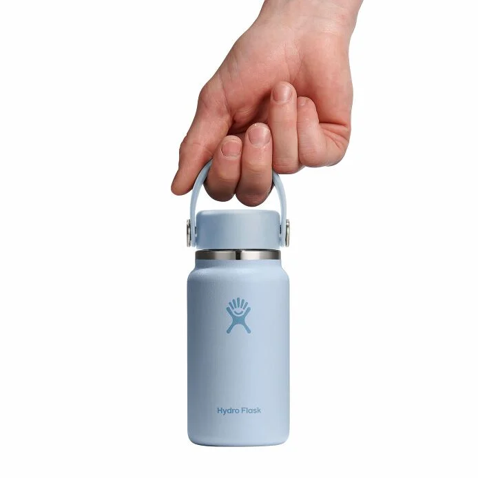 6.7 oz of tiny sips in a mini Hydro Flask Micro Hydro