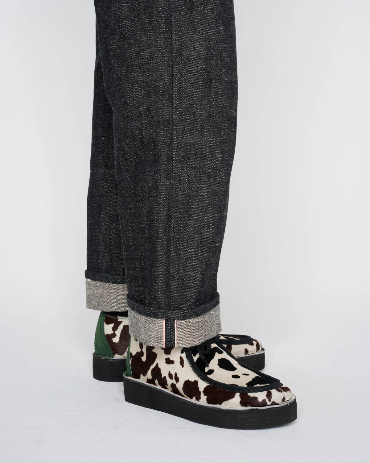 Brain Dead x Clarks Desert Nomad - Cow Print