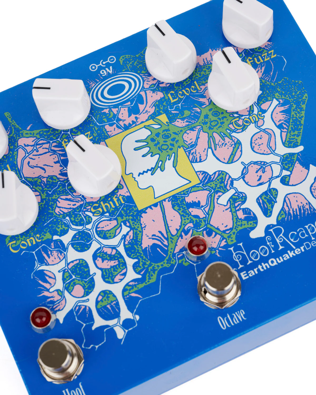 Brain Dead x EarthQuaker Hoof Reaper Pedal - Blue