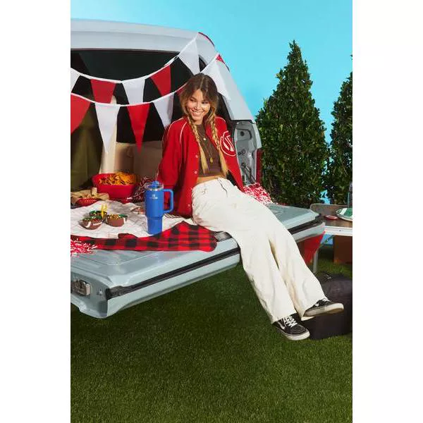 Stanley 40 oz Stainless Steel H2.0 FlowState Quencher Tumbler Admiral Blue