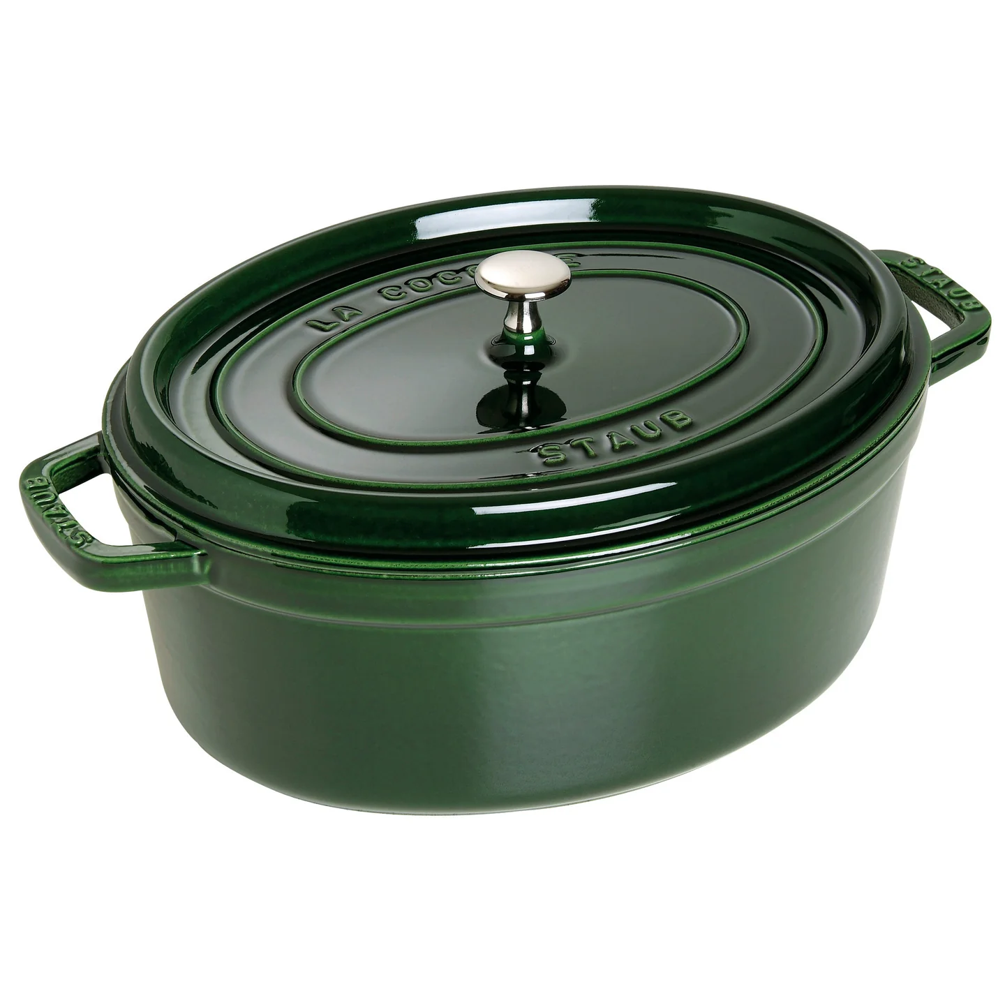 Staub Oval Cocotte / Basil