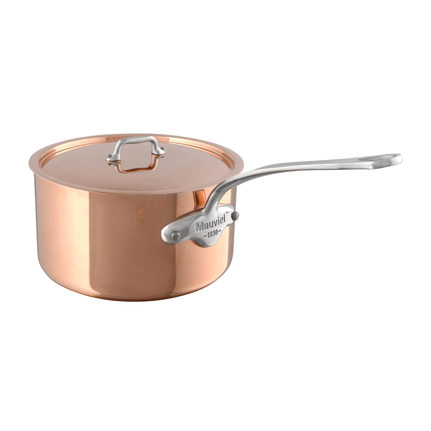 Mauviel M'150S 10 Piece Cookware Set with Copper Lids