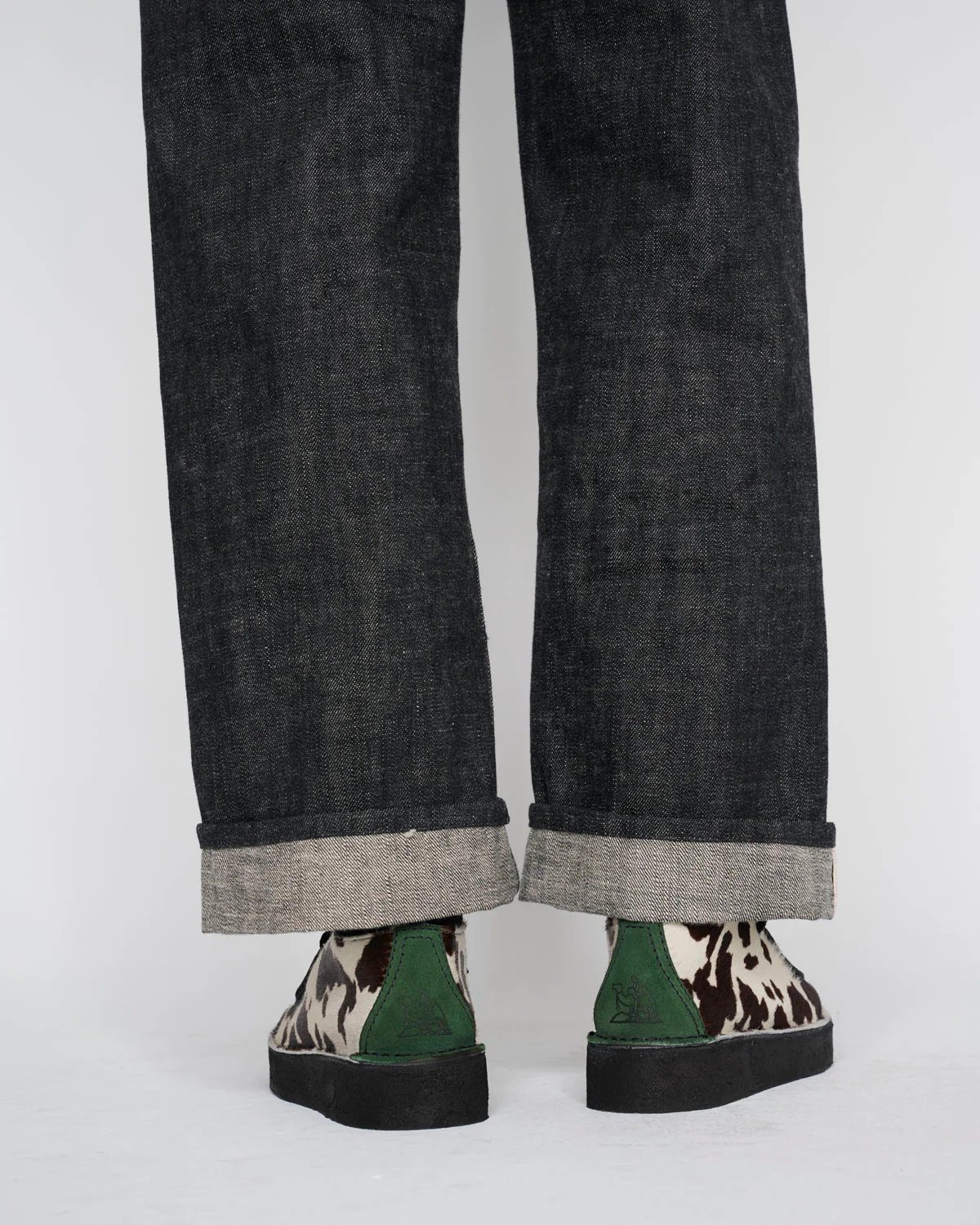 Brain Dead x Clarks Desert Nomad - Cow Print