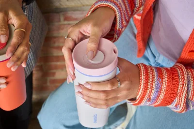 OWALA SmoothSip Slider insulated mug 12 oz