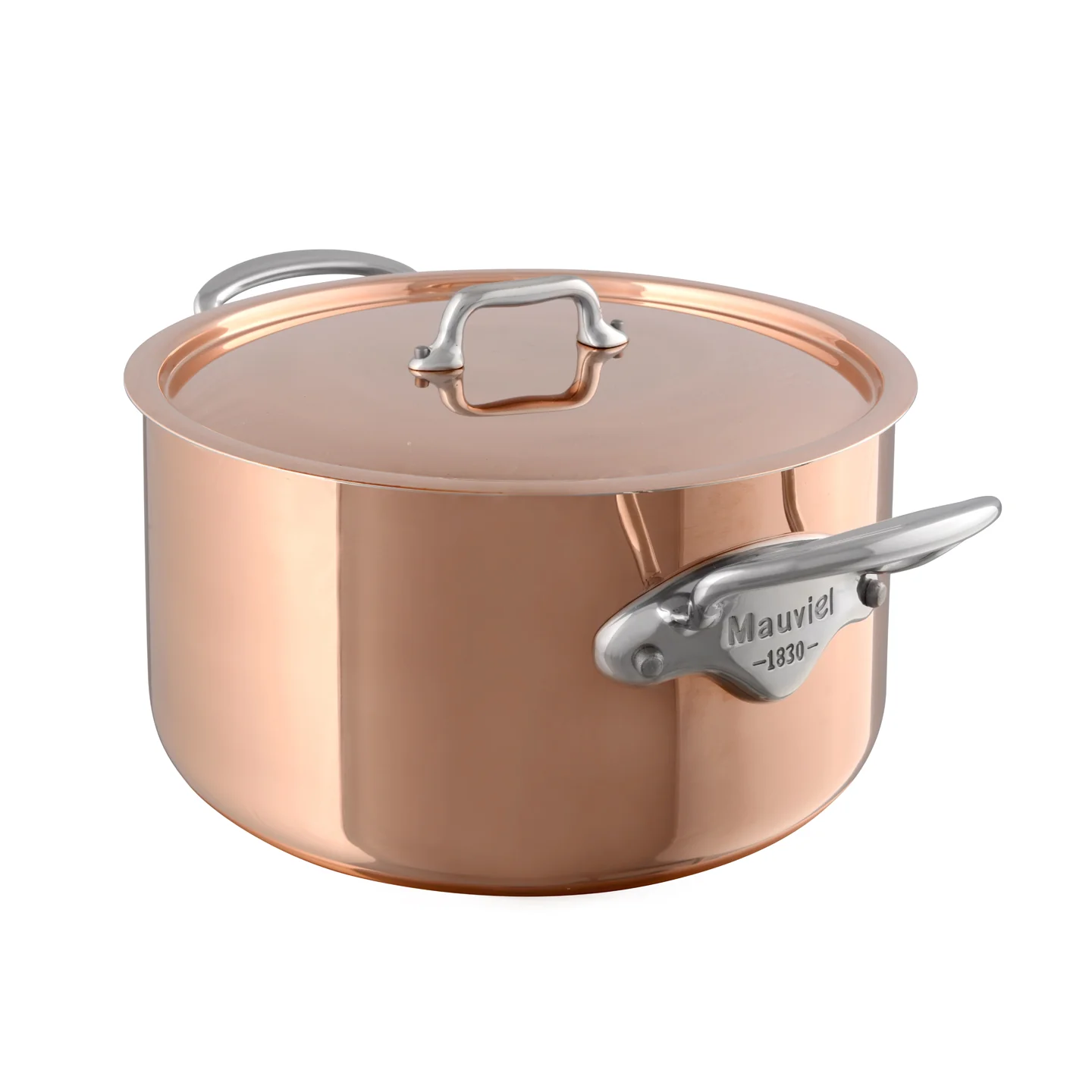 Mauviel M'150S 10 Piece Cookware Set with Copper Lids