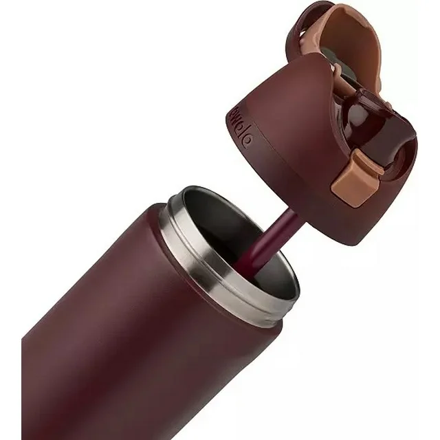 Owala 24 oz. FreeSip Stainless Steel Water Bottle - Merry and Bright Collection - Cinnamon