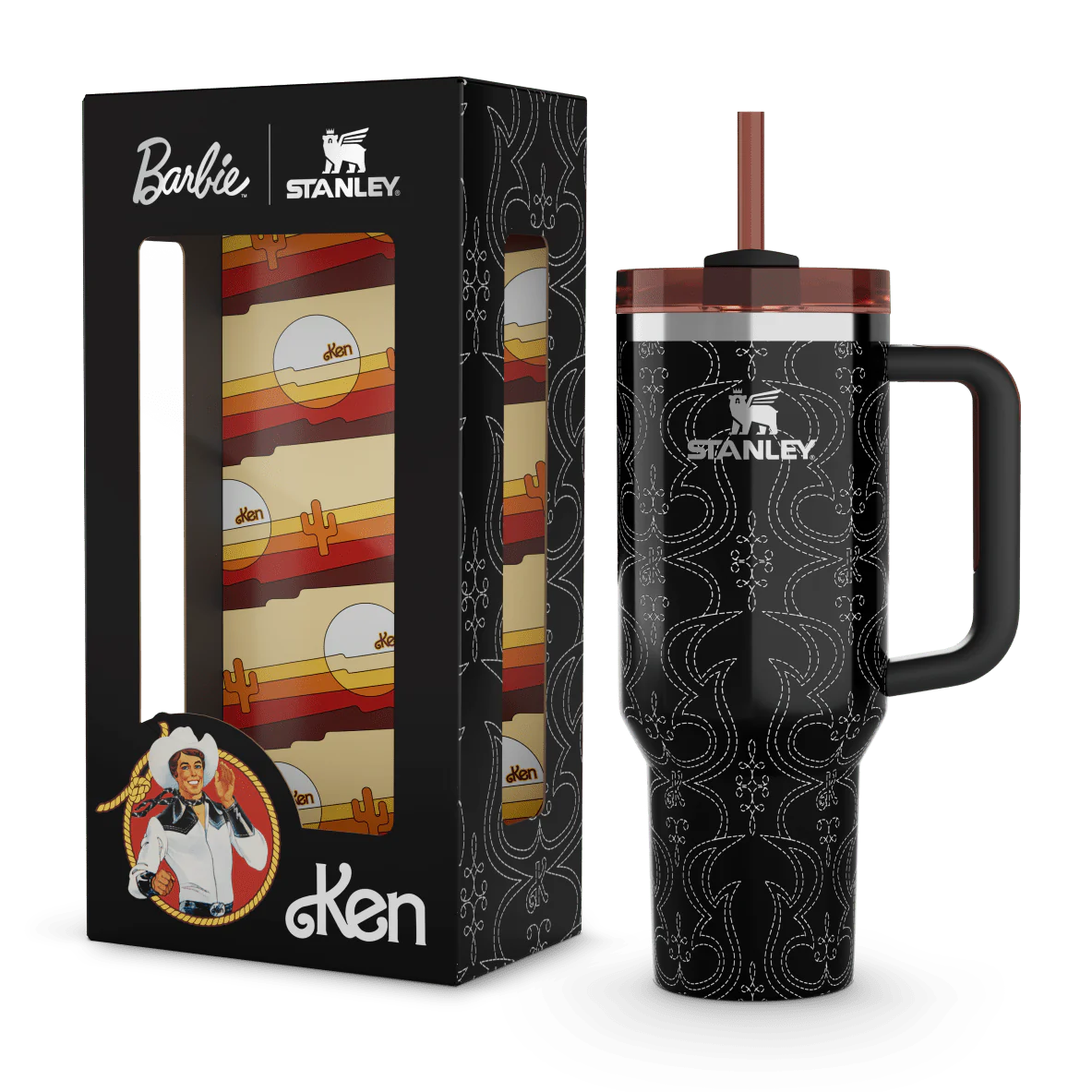 The Barbie™ x Stanley ’80s Western Ken Quencher | 40 OZ