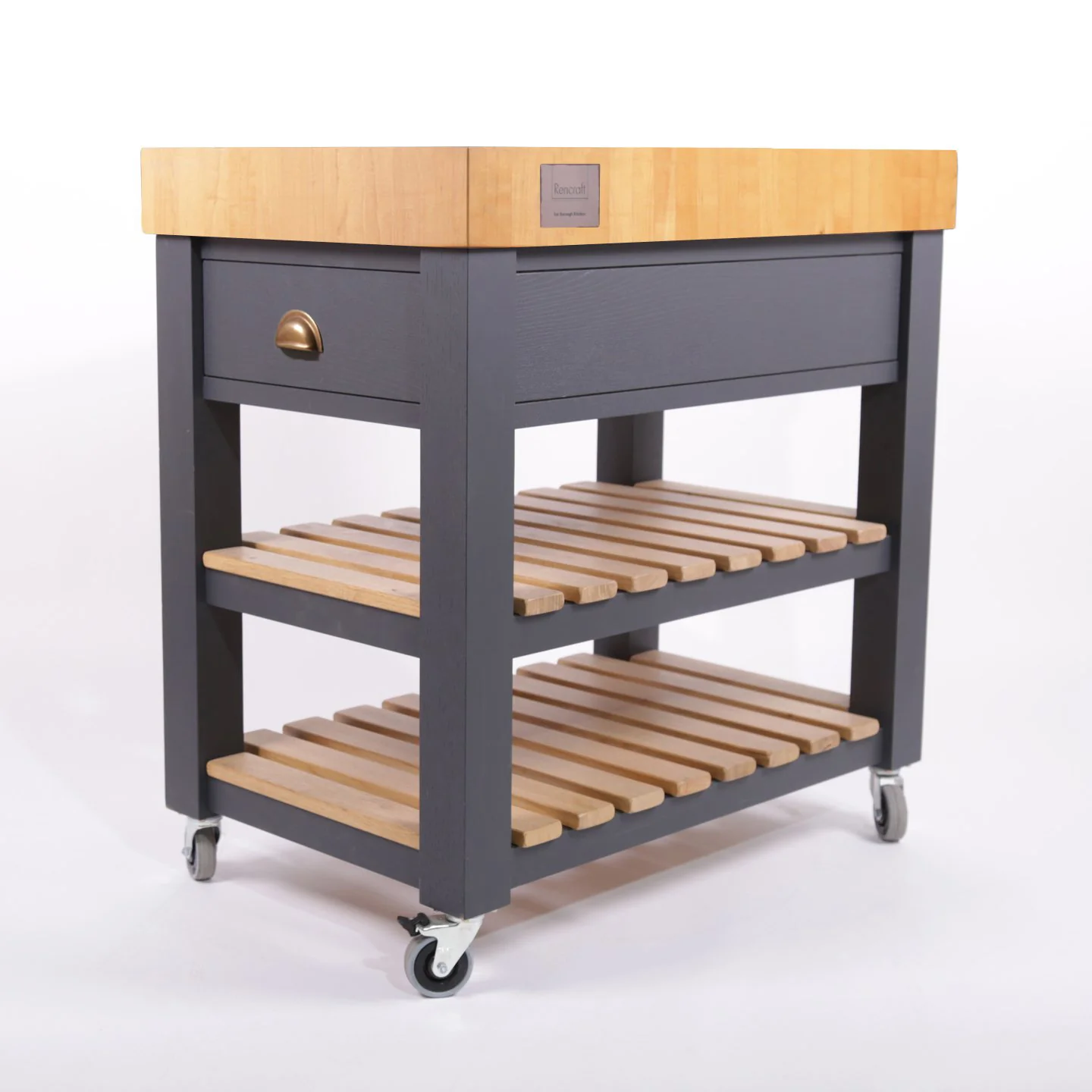 Rencraft Butchers Block / Maple / Dark Grey