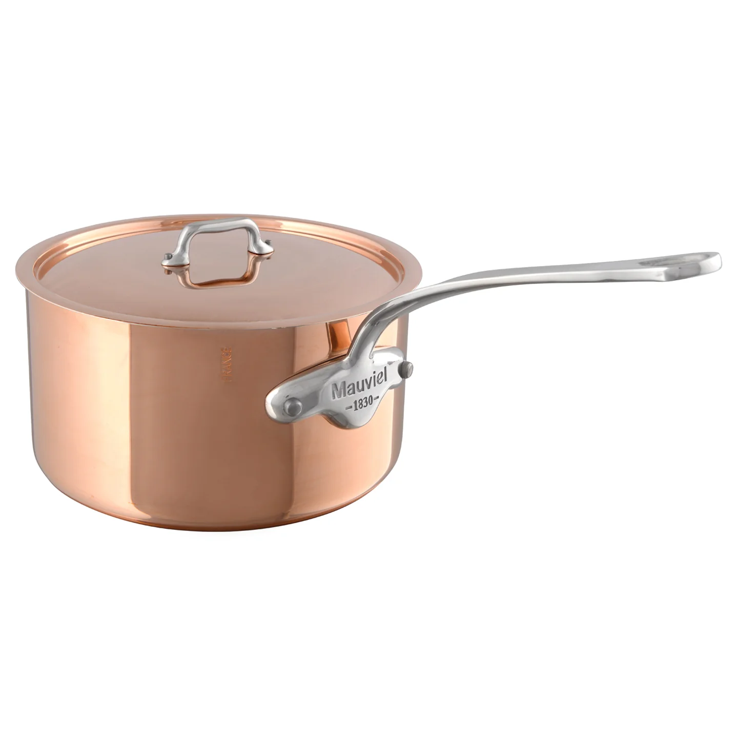 Mauviel M'150S 10 Piece Cookware Set with Copper Lids