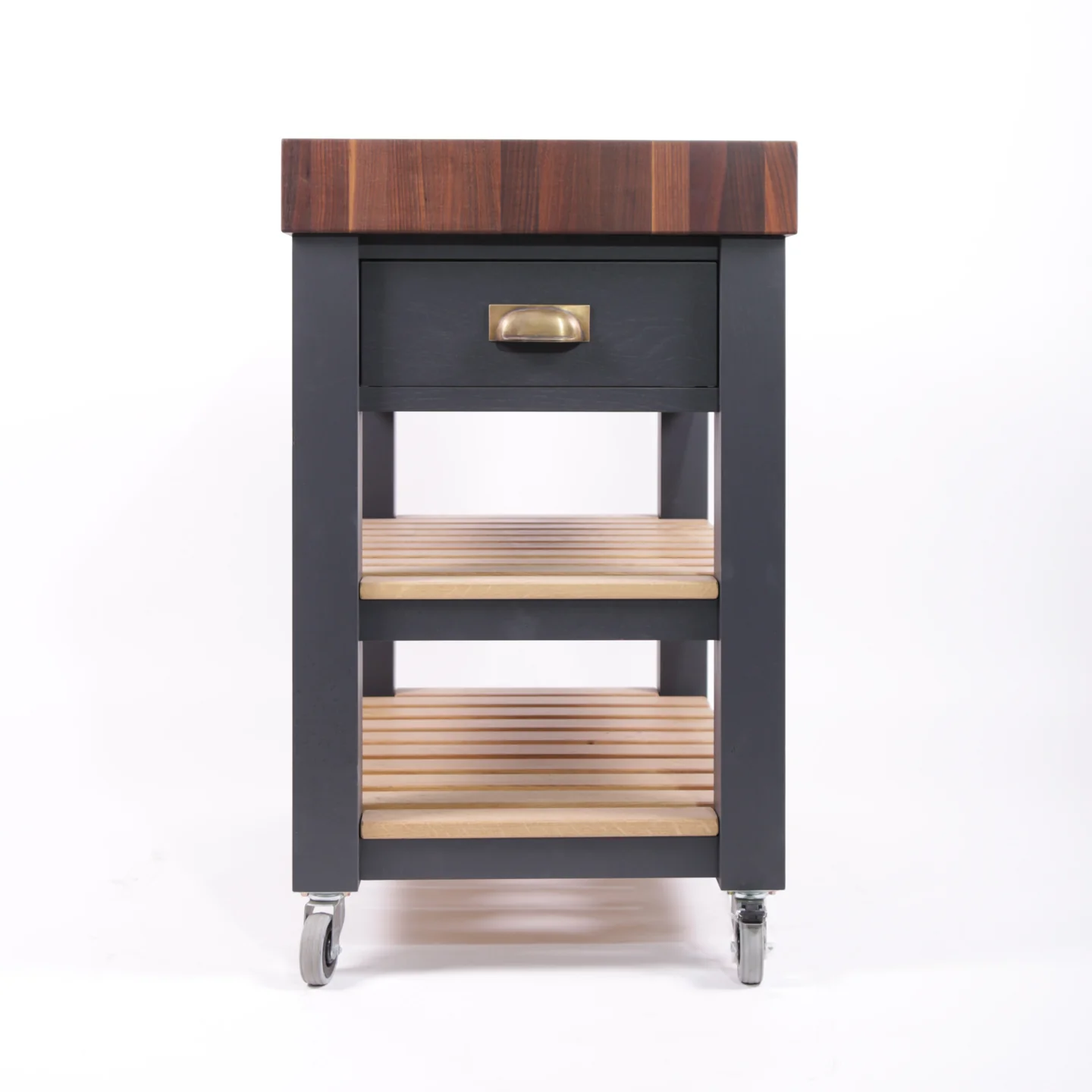 Rencraft Butchers Block / Walnut / Dark Grey