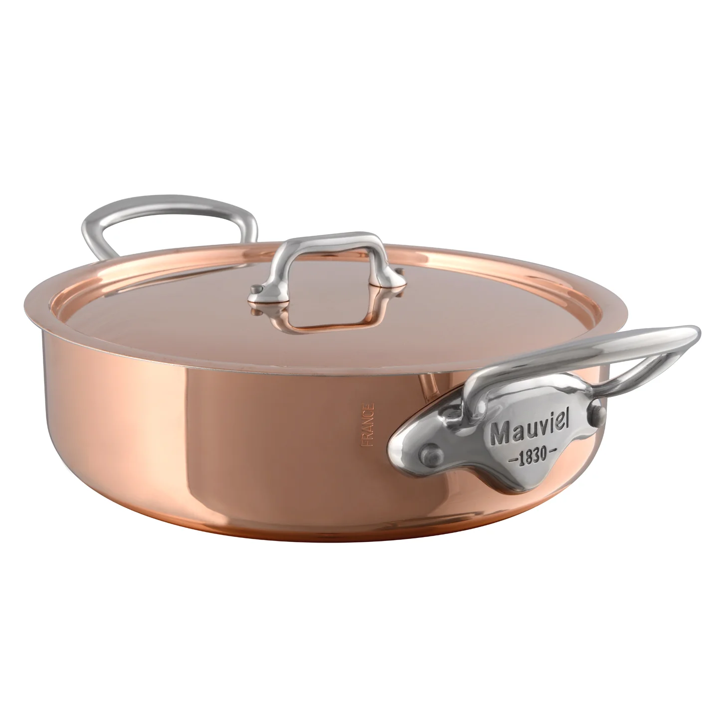 Mauviel M'150S 10 Piece Cookware Set with Copper Lids