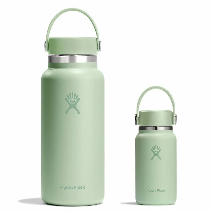 6.7 oz of tiny sips in a mini Hydro Flask Micro Hydro