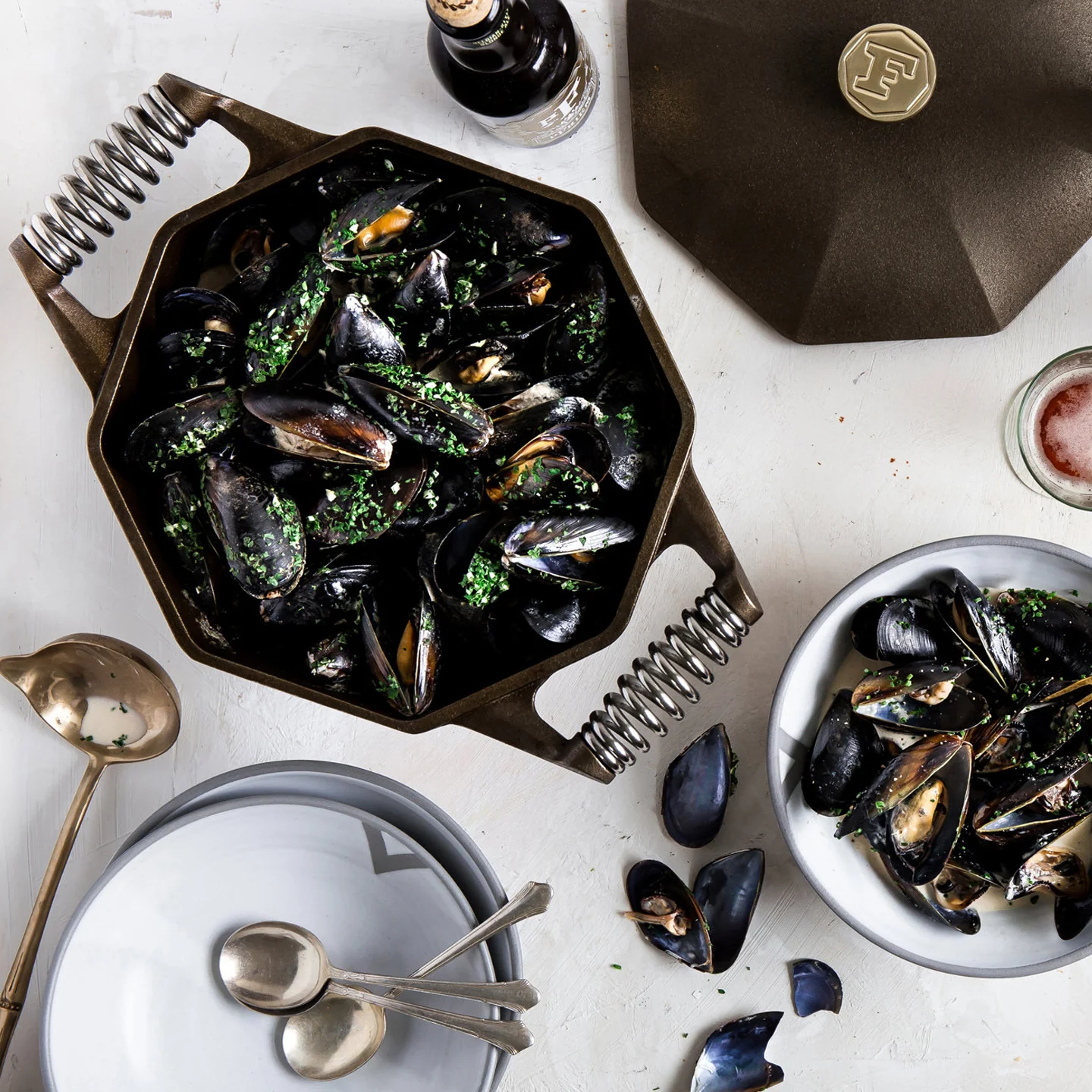 Finex 7 Piece Cast Iron Cookware Set