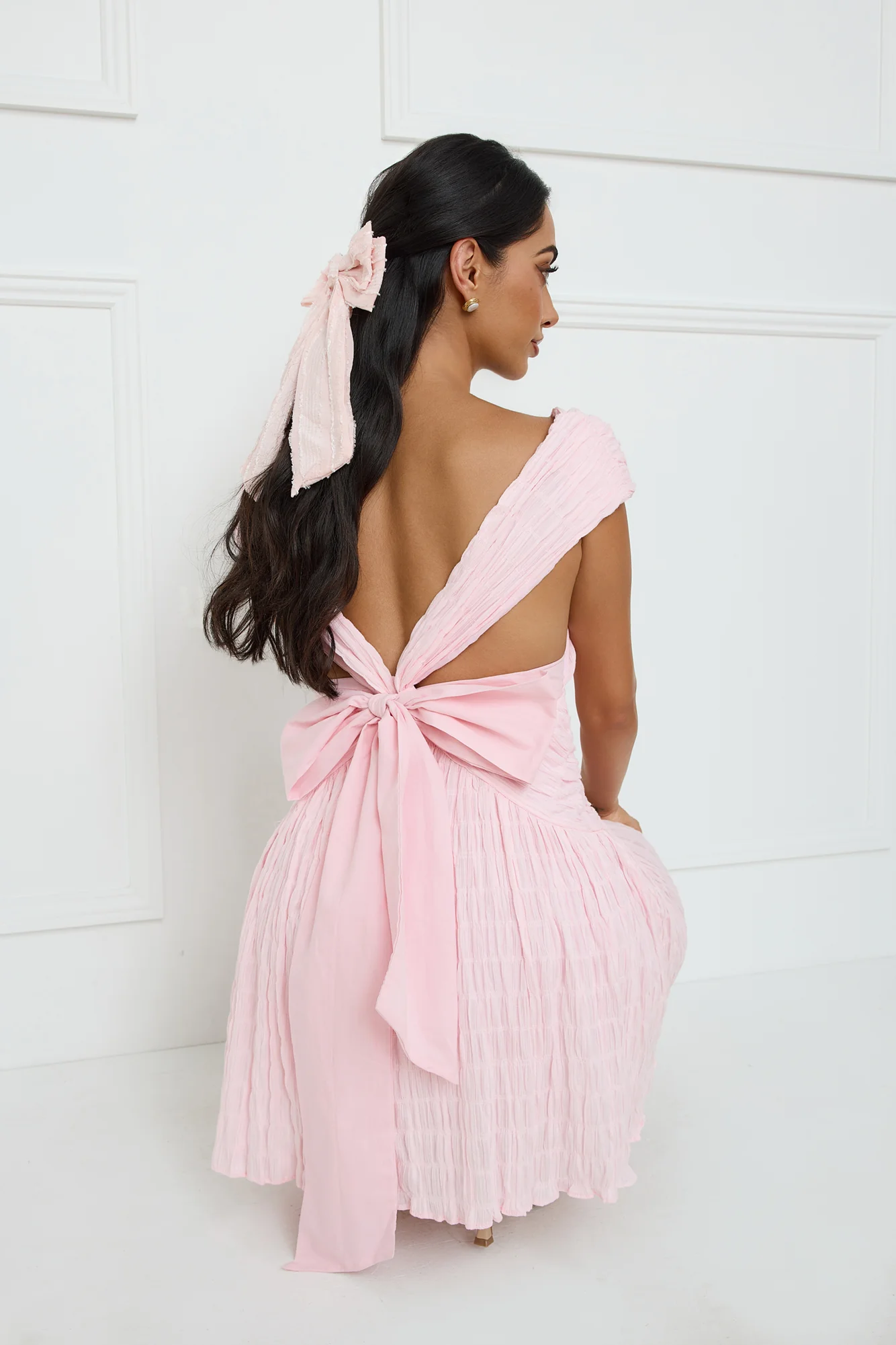 Light And Luxe Mini Dress Pink