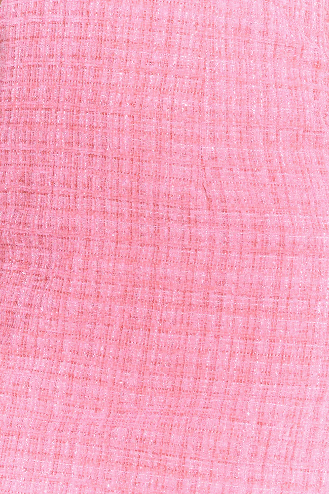 Style Classic Mini Dress Pink