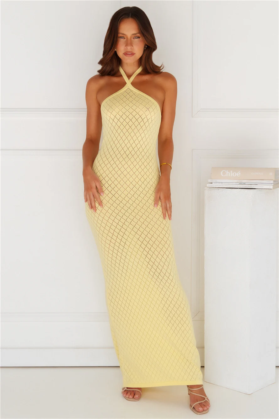 Simi Maxi Dress Yellow