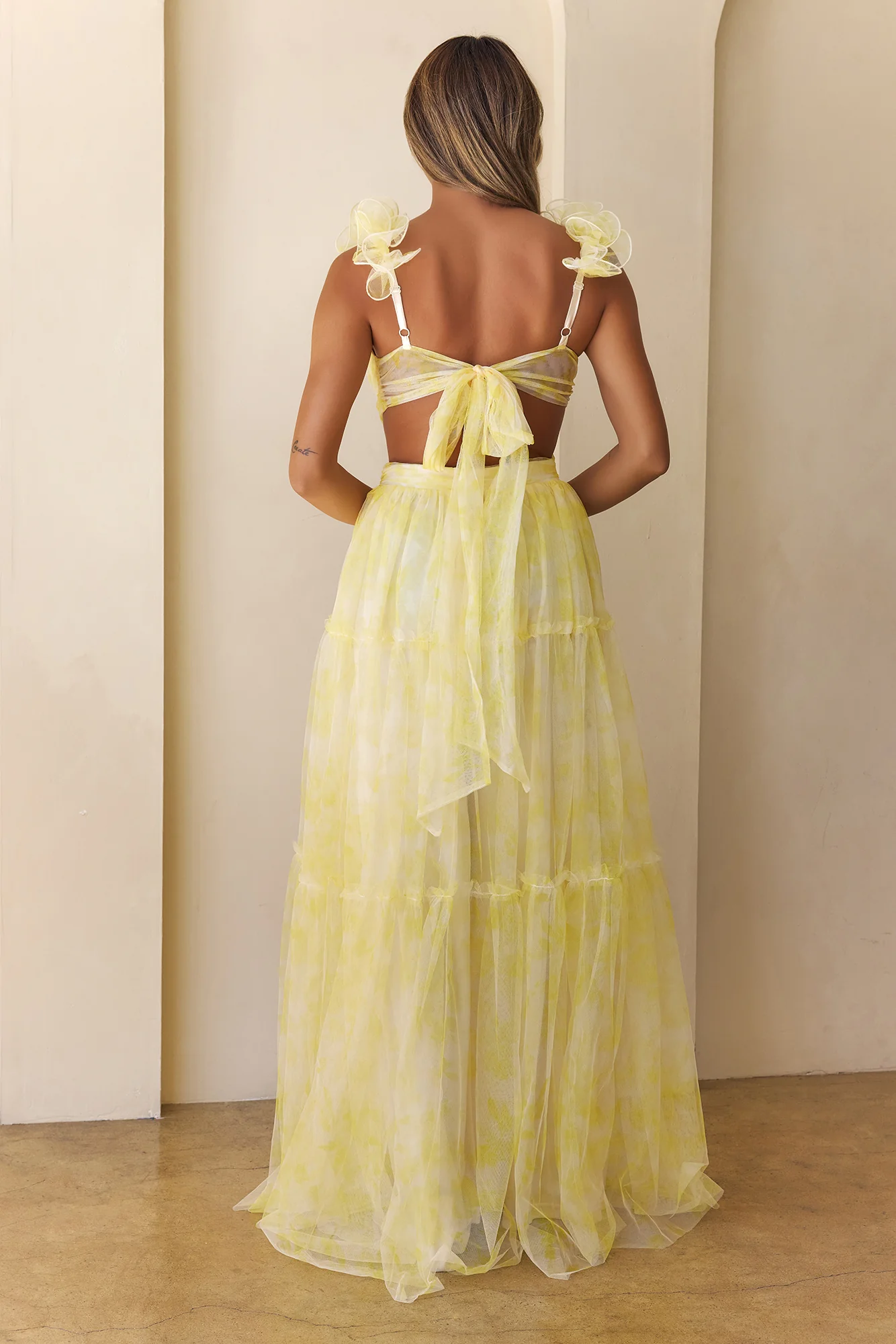 Endless Riviera Maxi Dress Yellow