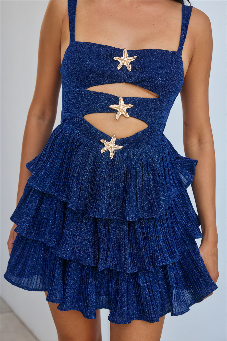 Sea Love Mini Dress Navy