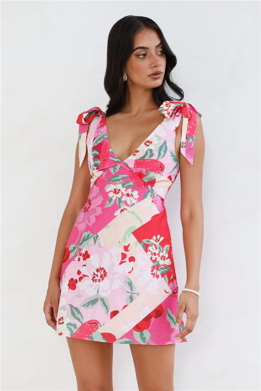 Skyline Stories Mini Dress Pink