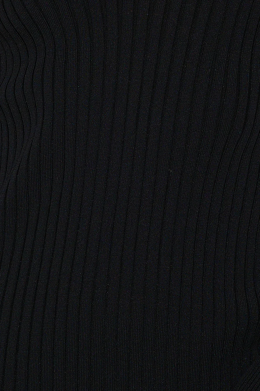 Stride Onward Mini Dress Black