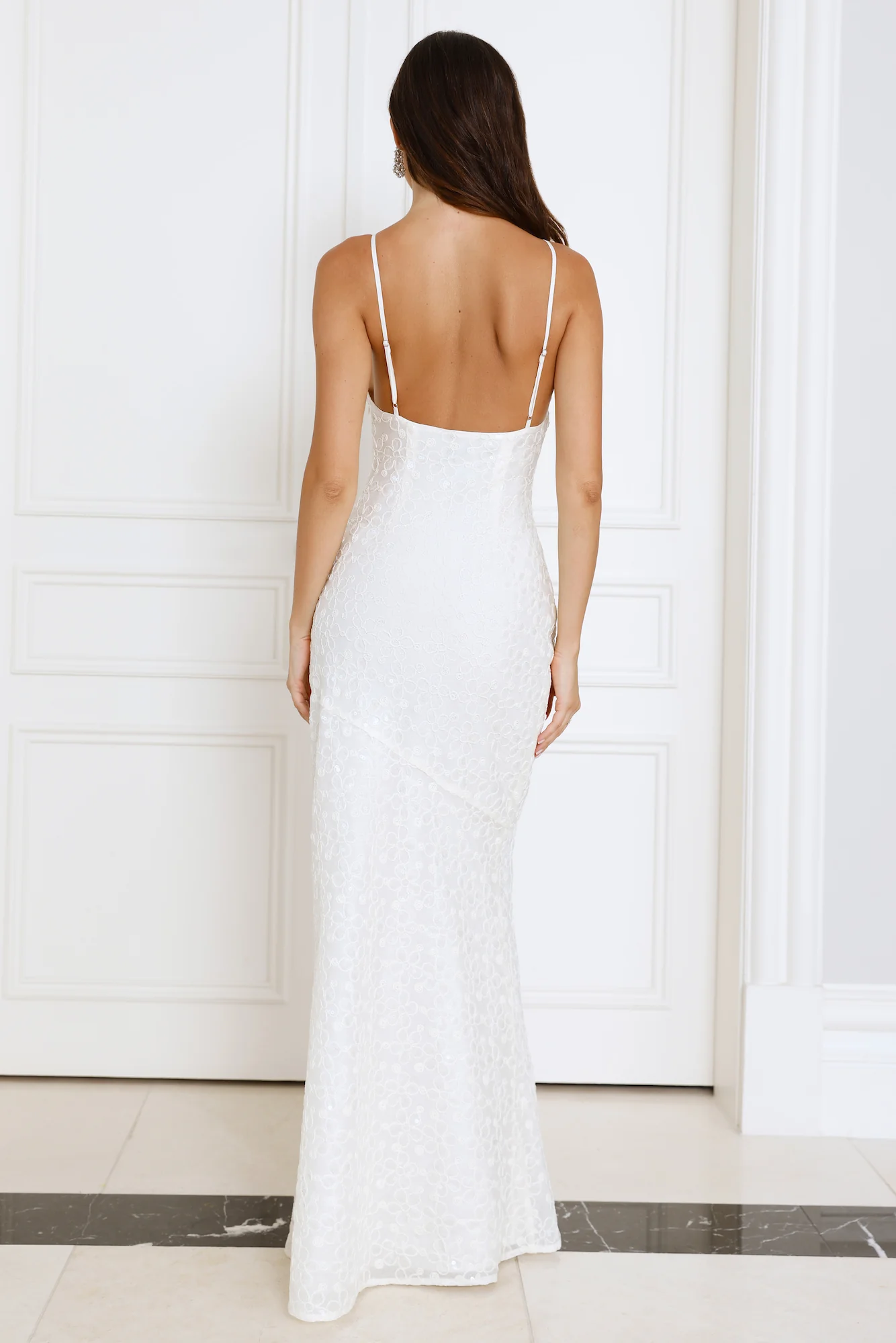 Tidepool Dreams Maxi Dress Cream