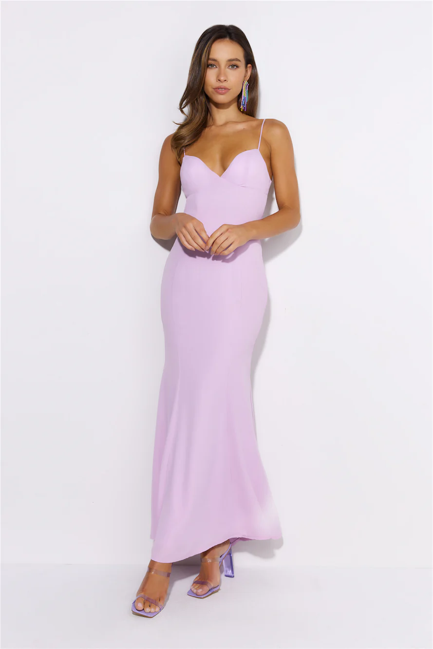 You're Invited Maxi Dress Lilac