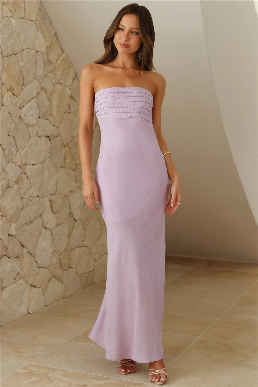 Moves To Make Maxi Dress Lilac
