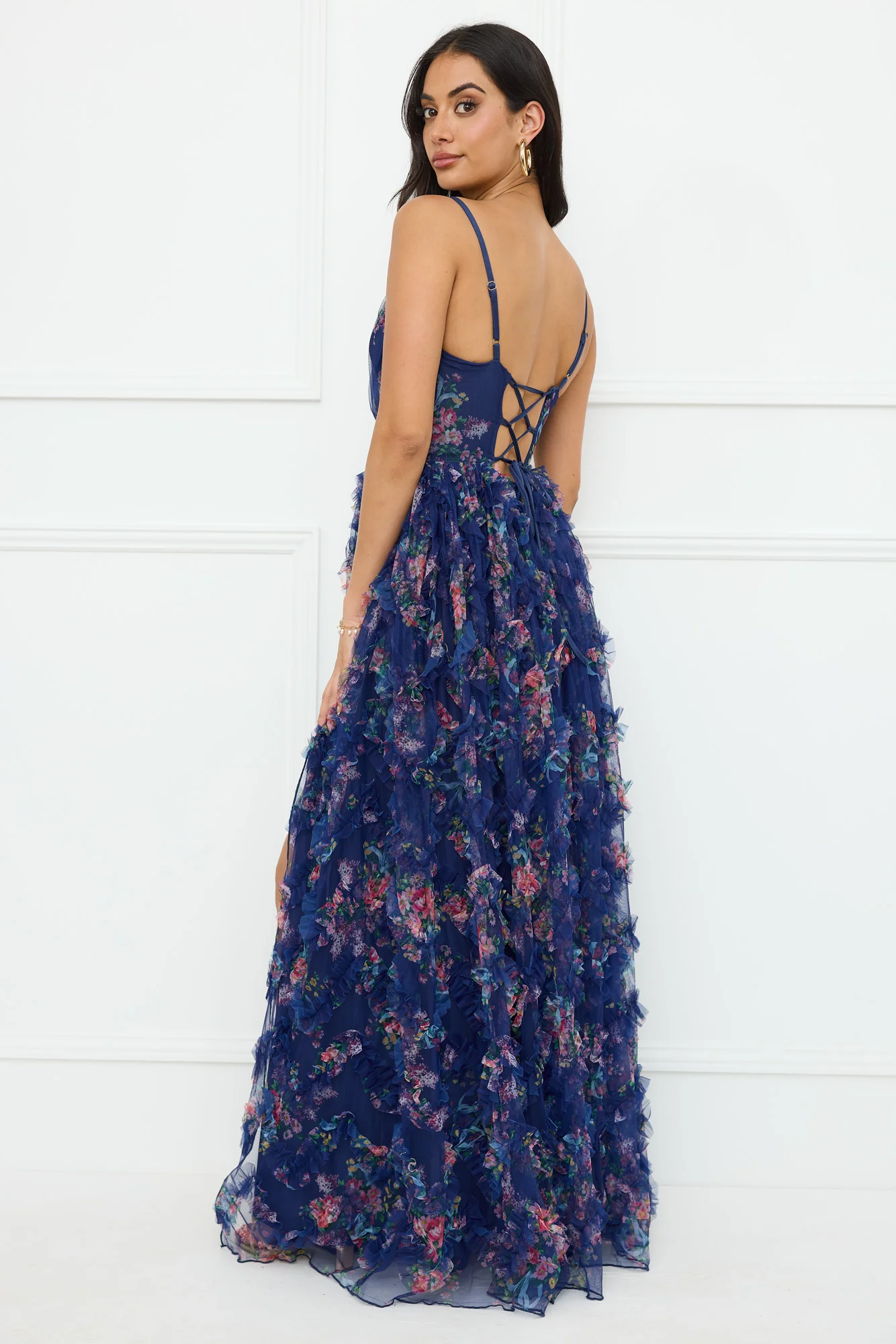 Dreaming Willow Maxi Dress Navy